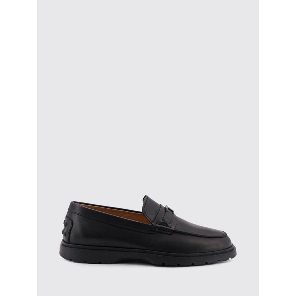 Tod's Men Tod's Smooth Leather Penny Loafers With T Timeless Logo